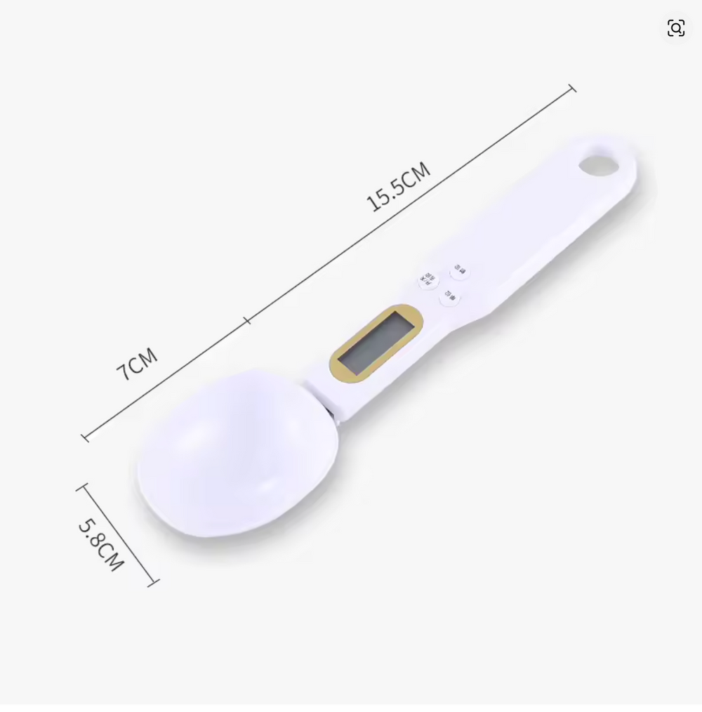GramSpoon – Cuchara Medidora Digital con Báscula Integrada, Precisión 0,1g