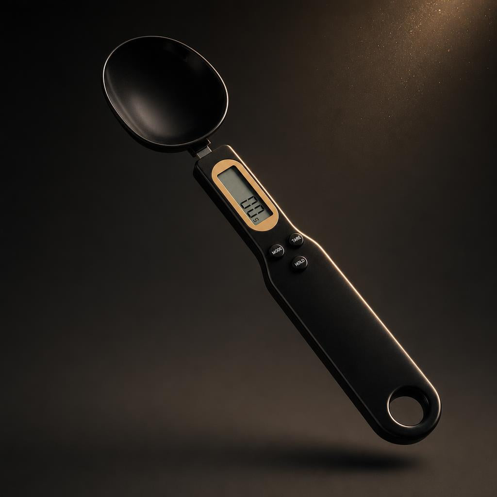 GramSpoon – Cuchara Medidora Digital con Báscula Integrada, Precisión 0,1g