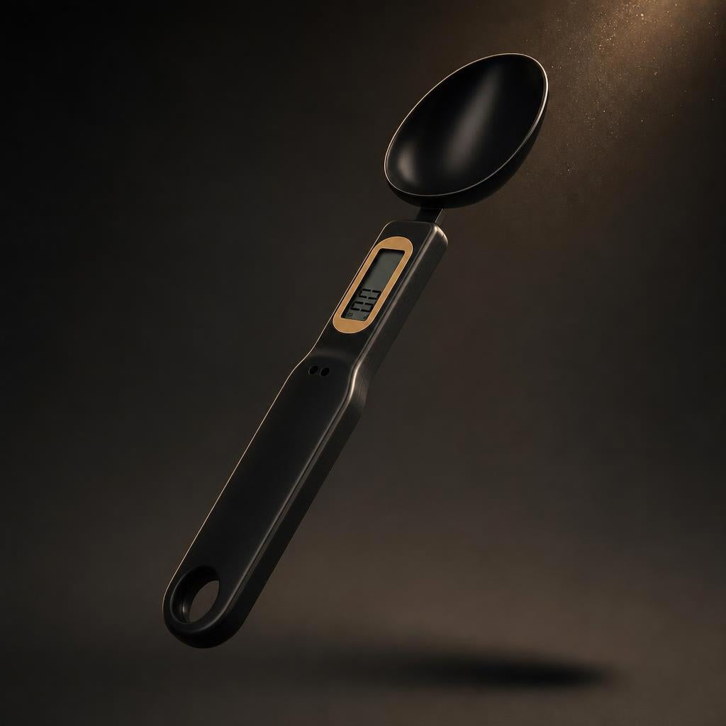 GramSpoon – Cuchara Medidora Digital con Báscula Integrada, Precisión 0,1g