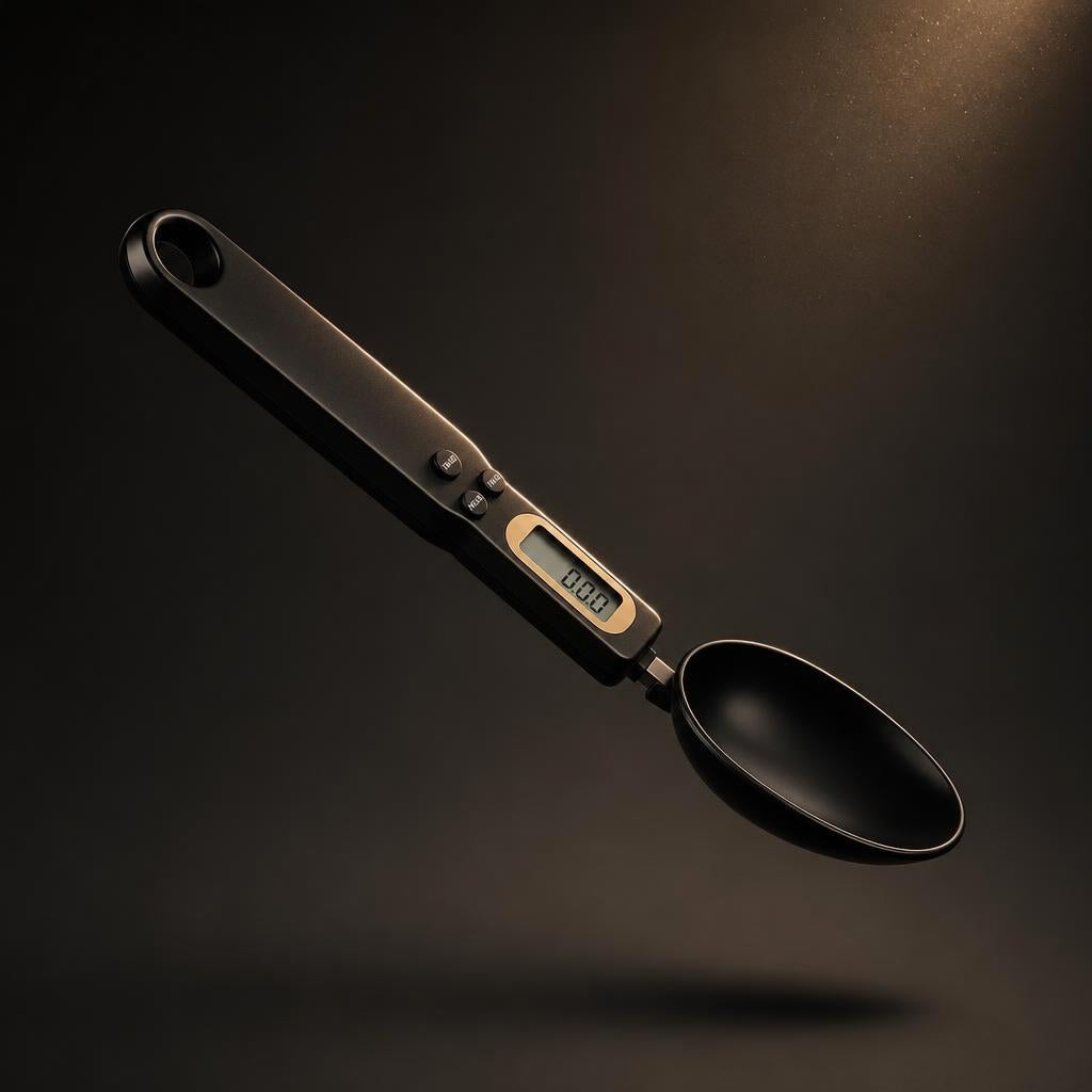 GramSpoon – Cuchara Medidora Digital con Báscula Integrada, Precisión 0,1g